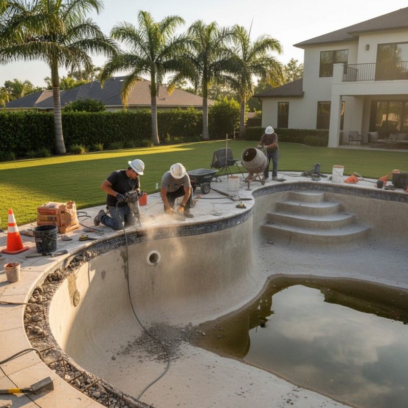 Concrete Pool Repair
