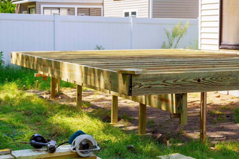 Ground Level Deck Construction in Seattle, WA